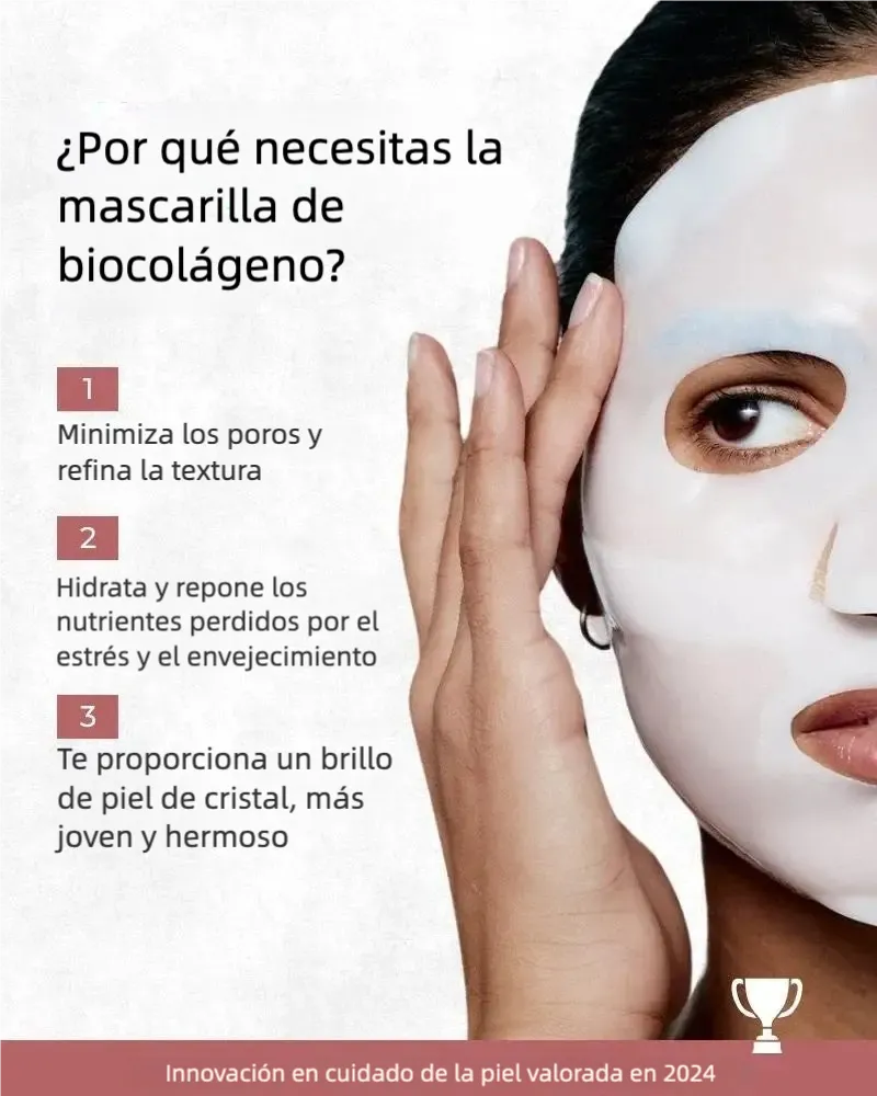 Mascarilla de bio-colágeno (paquete de 4)