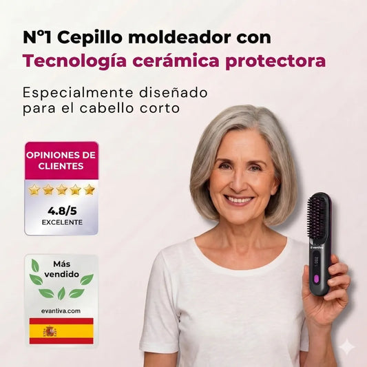 Cepillo Evantiva para Cabello Corto
