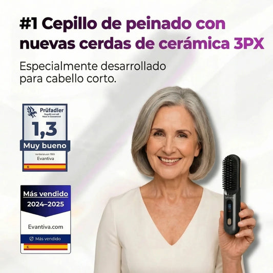 El PRIMER cepillo de peinado inteligente para cabello corto