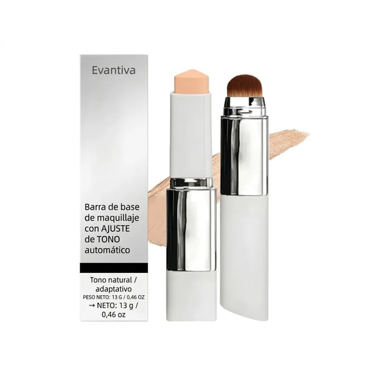 Base de maquillaje 2 en 1 con pincel integrado