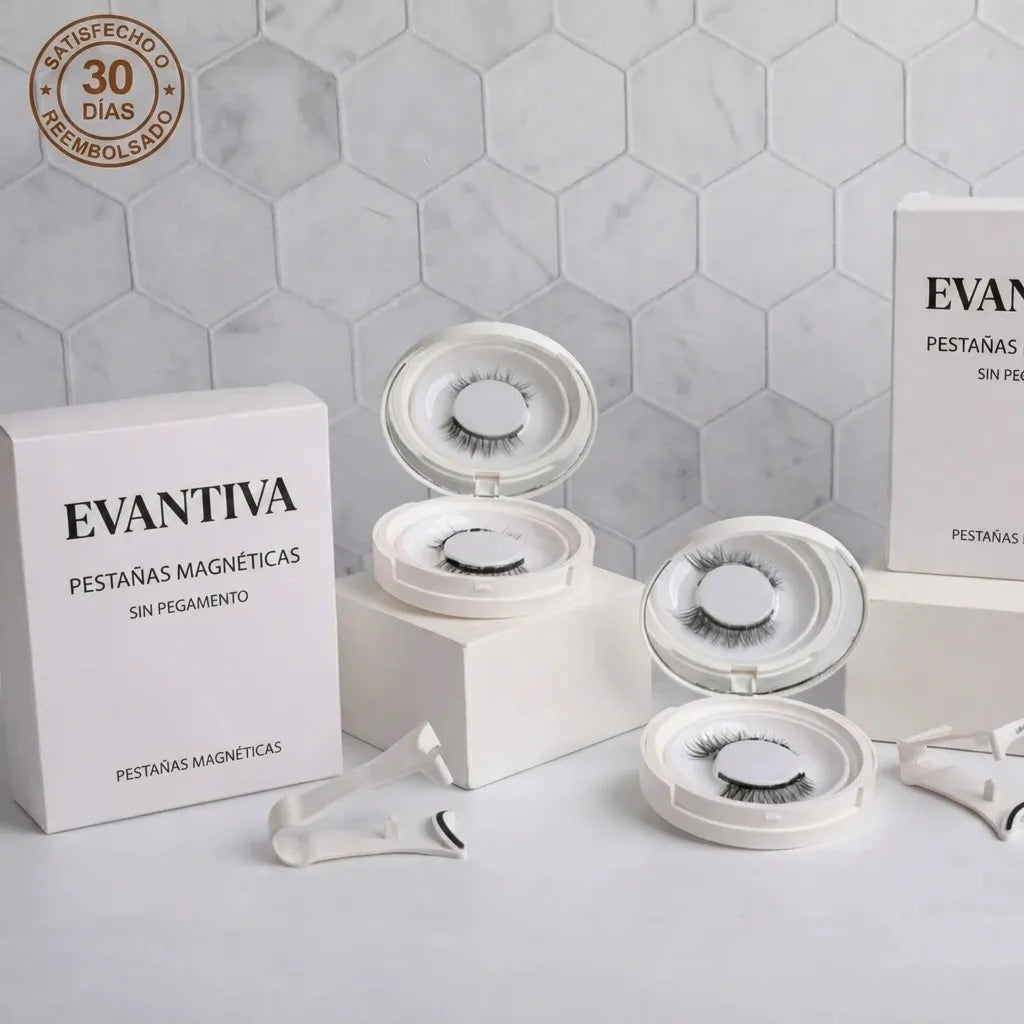 Evantiva™ Pestañas magnéticas sin pegamento